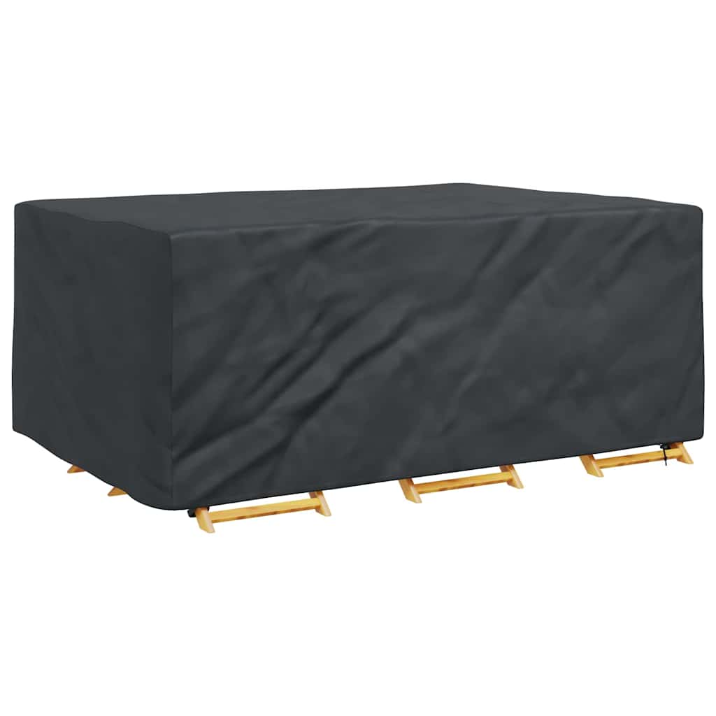 Outdoor Furniture Cover Black 230 x 165 x 80 cm 600D